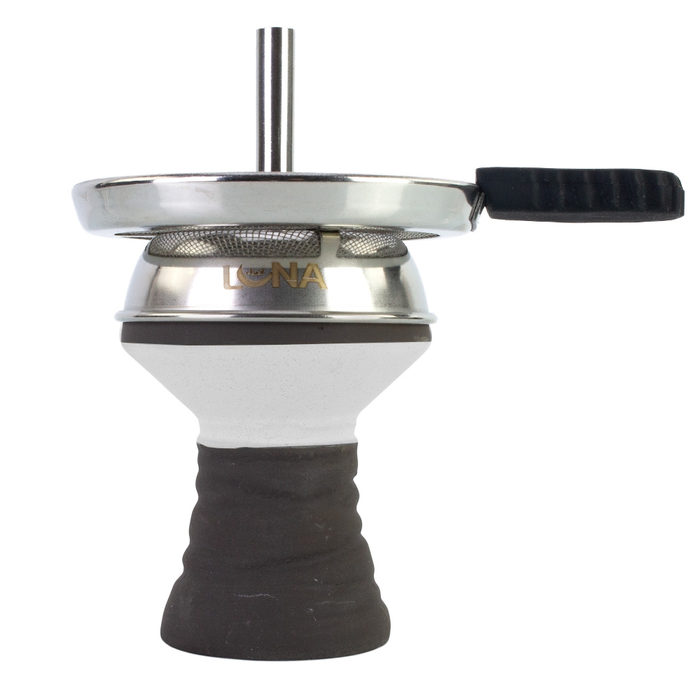 Luna Hookah Steinkopf Set - Weiß