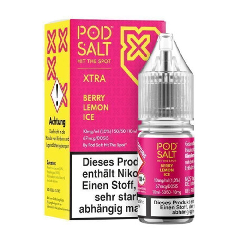 POD SALT XTRA Liquid 10mg - Berry Lemon Ice