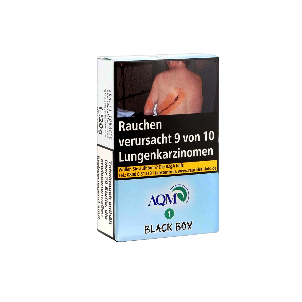 Aqua Mentha Premium Tobacco 25g - Black Box (1)