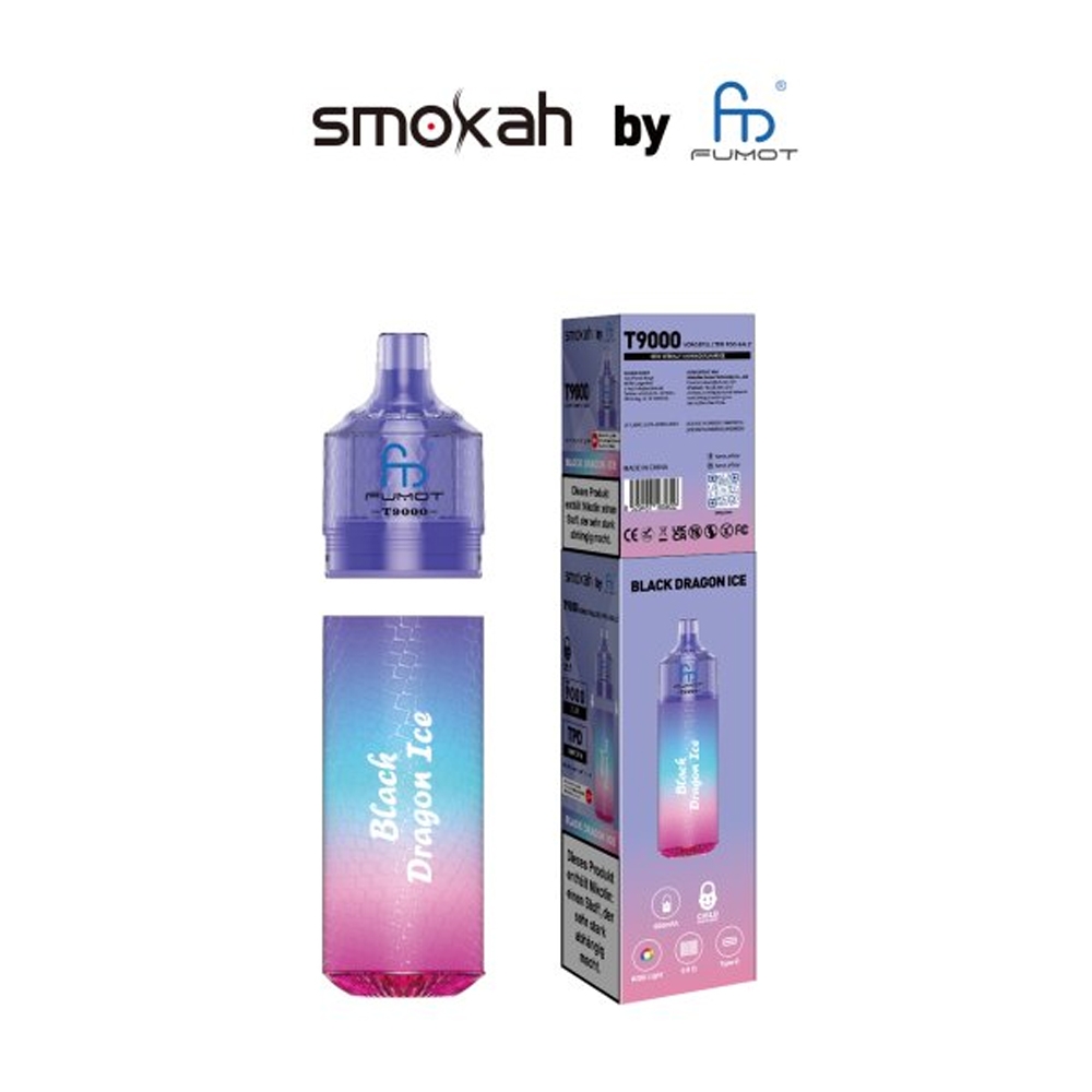 Smokah Fumot T9000 - Black Dragon Ice