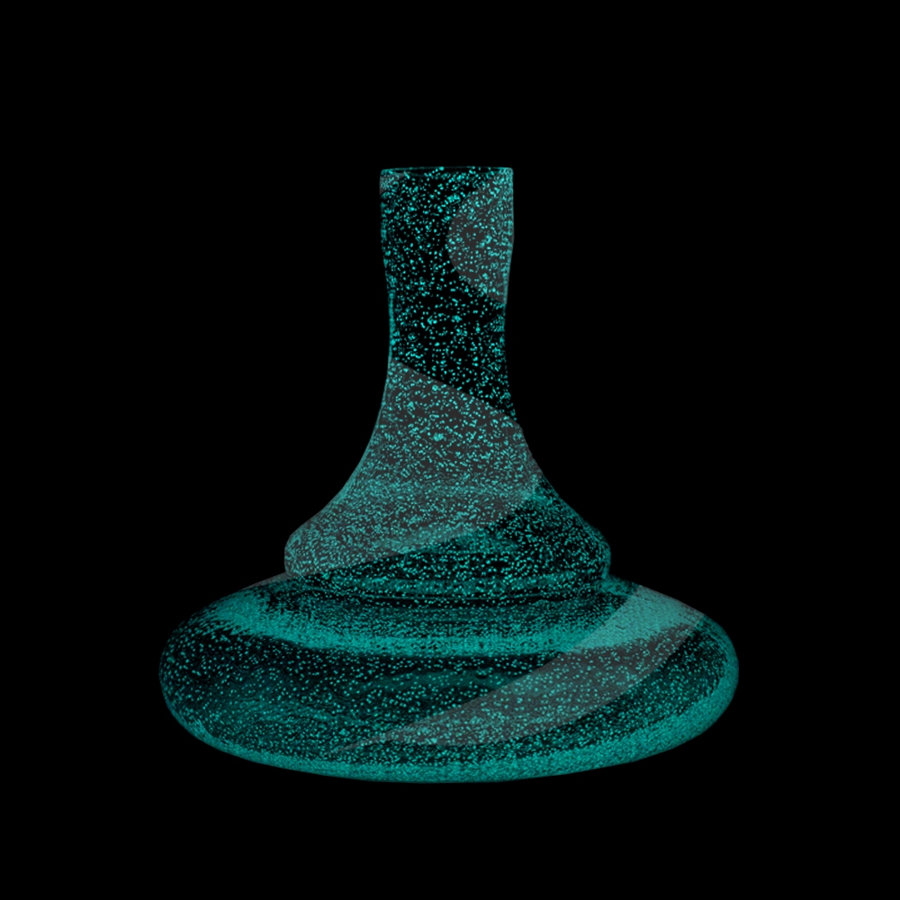 Smokah Ersatzglas - 25122 Glow Blue