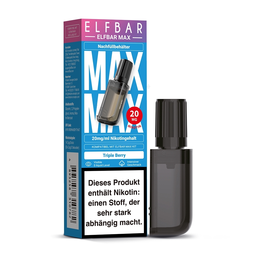Elfbar Max Pod - Triple Berry
