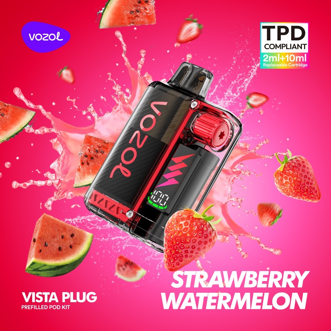 Vozol Vista Plug Starterkit 15000 - Strawberry Watermelon