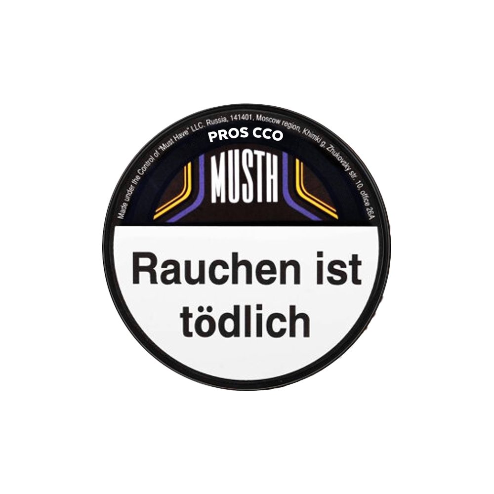 MustH Tobacco 125g - Proscco