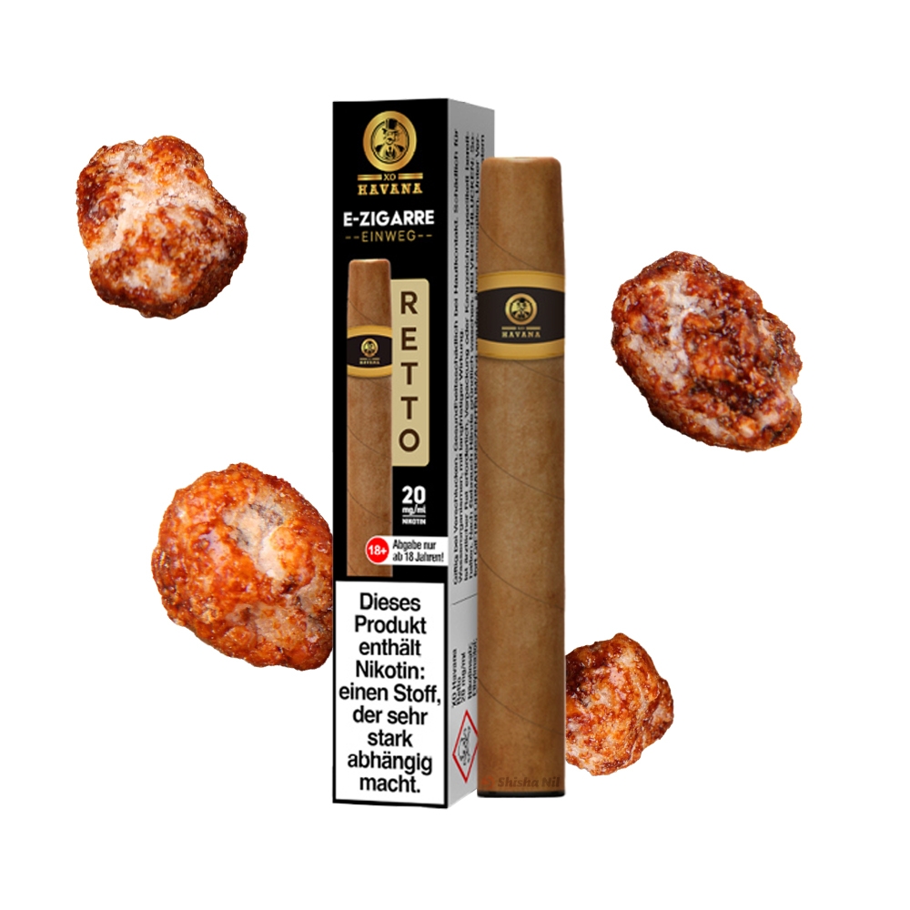 XO Havana 600 E-Shisha 20mg - Retto 