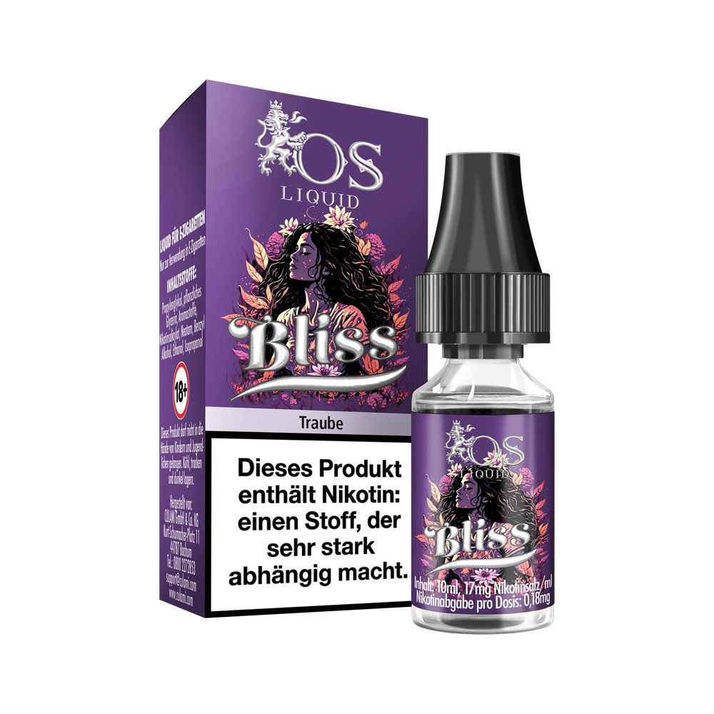 Os Liquid 10ml - Bliss 17mg