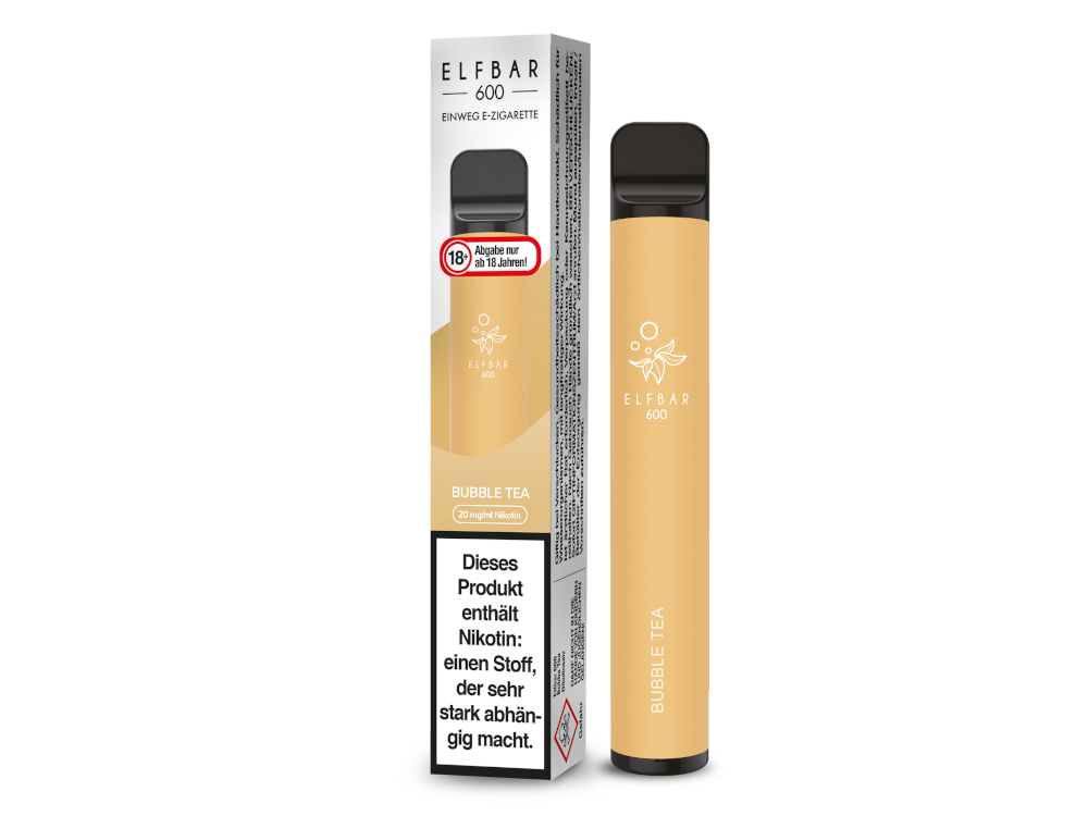 Elfbar 600 CP Einweg E-Shisha 20mg - Bubble Tea