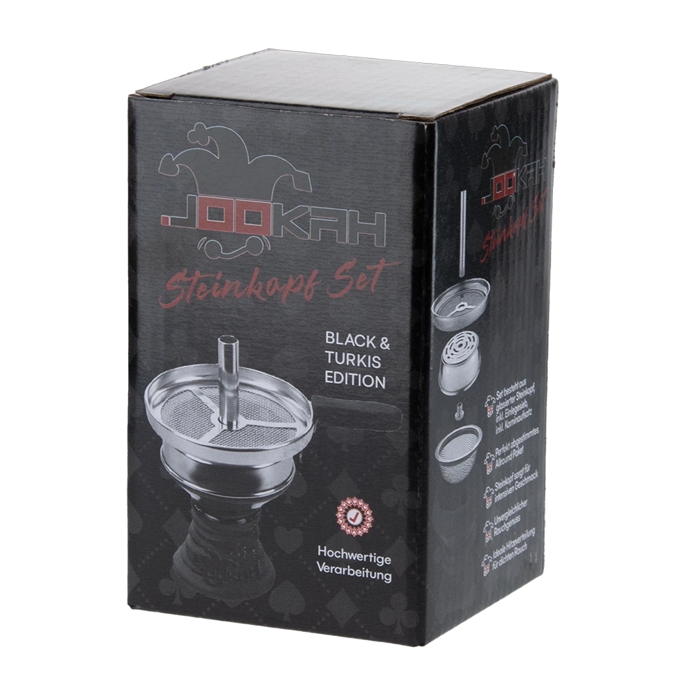 Jookah Steinkopf Set - Türkis