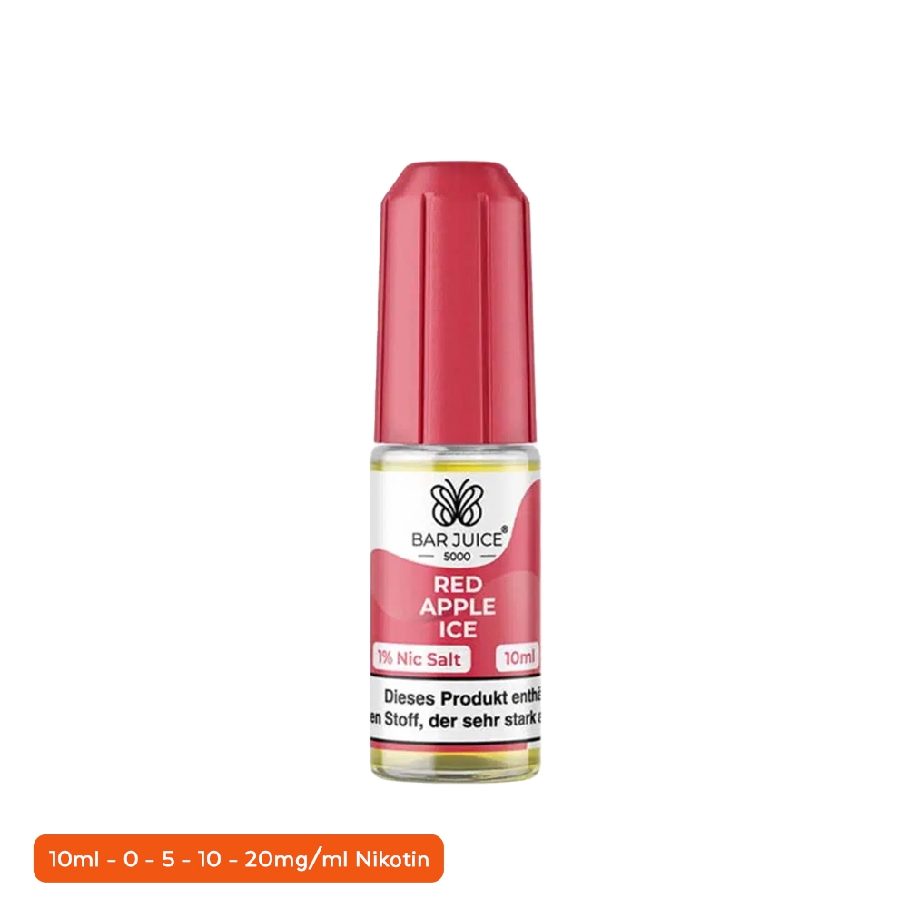 Bar Juice 5000 Nicsalt 10mg - Red Apple Ice