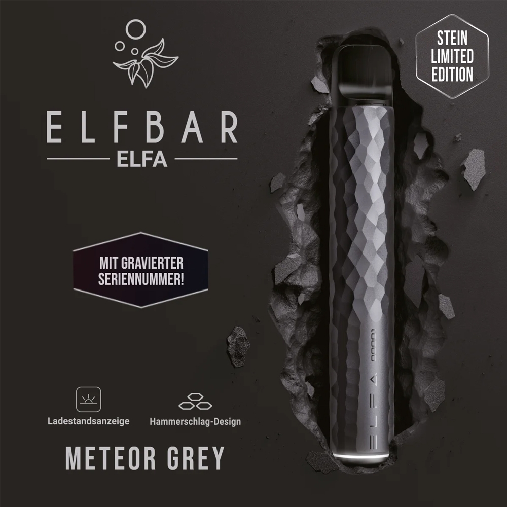 Elfbar ELFA Basisgerät (Limitiert) - Meteor Grey Elfbar ELFA Basisgerät (Limitiert) - Meteor Grey