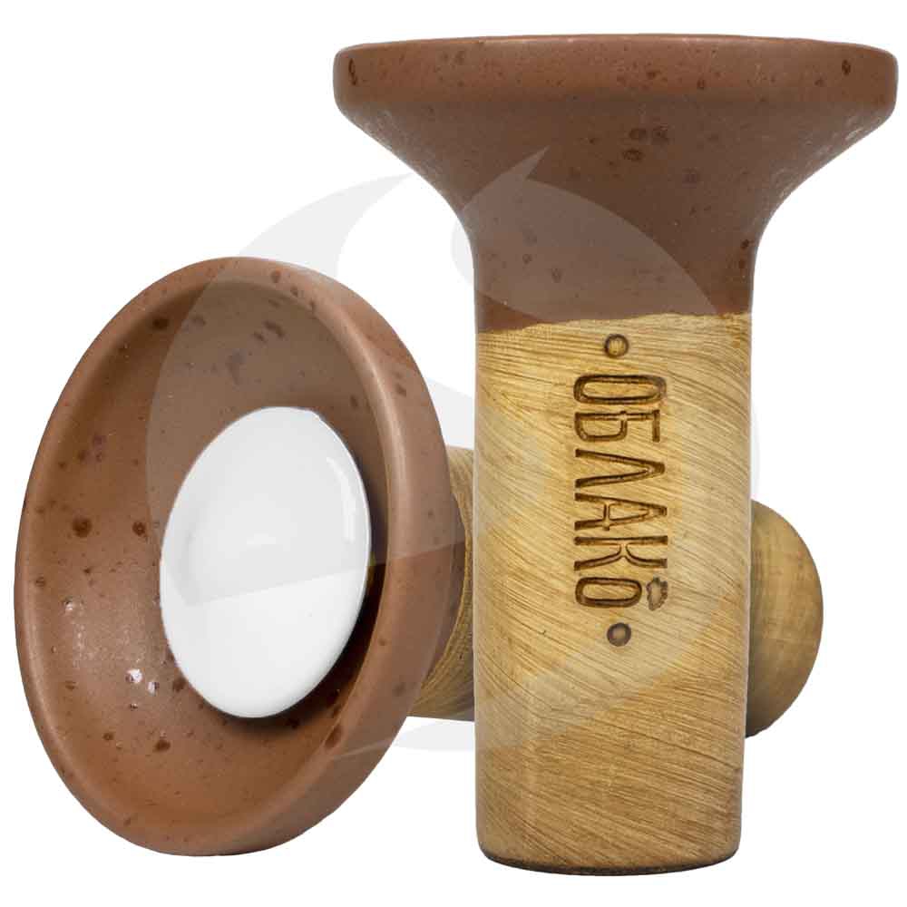 Oblako Flow Phunnel Glazed - White on Natural