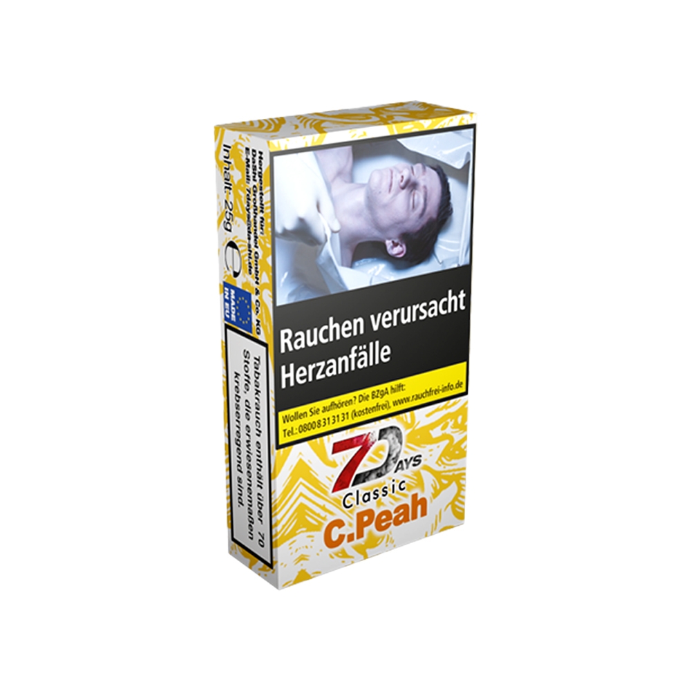 7 Days Tabak Classic 25g - C.Peah