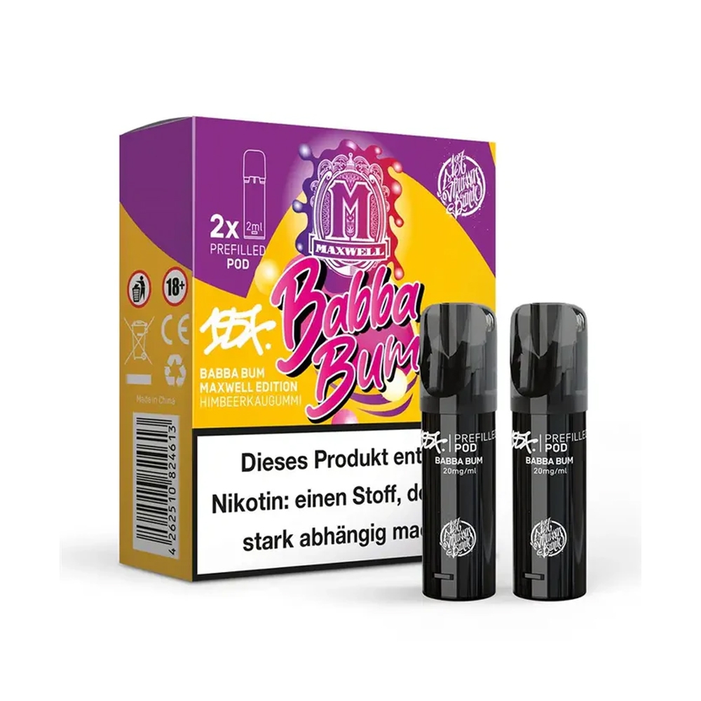 187 Pod (2stk) - Babba Bum 20mg 187 Pod (2stk) - Babba Bum 20mg