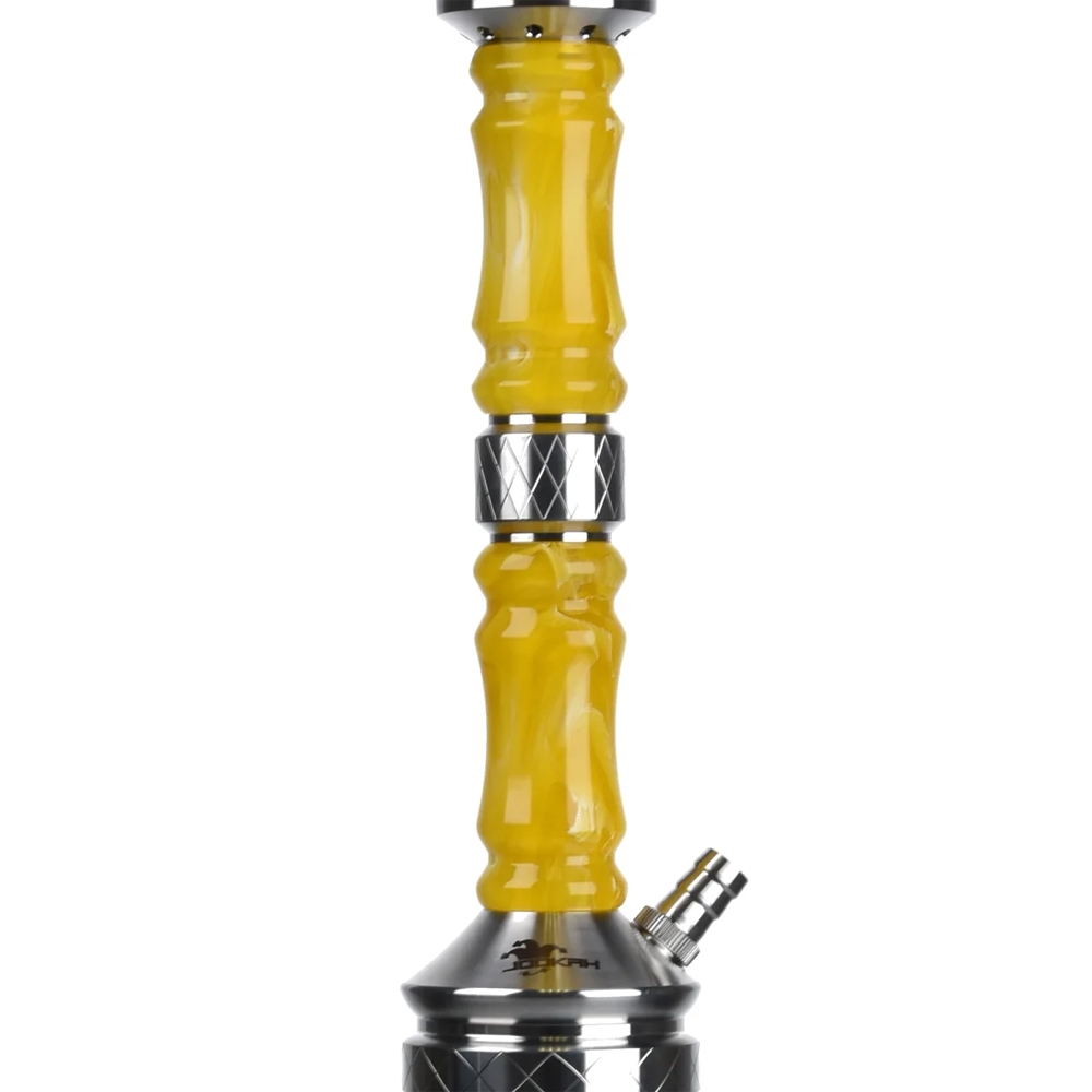 Jookah Shisha Royal Flush - Steel/Yellow