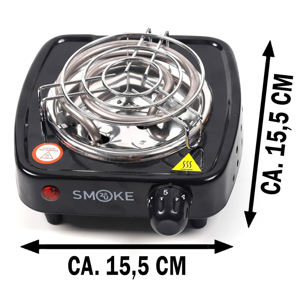 Smoke2u Kohleanzünder - Hot Plate Medium 500W