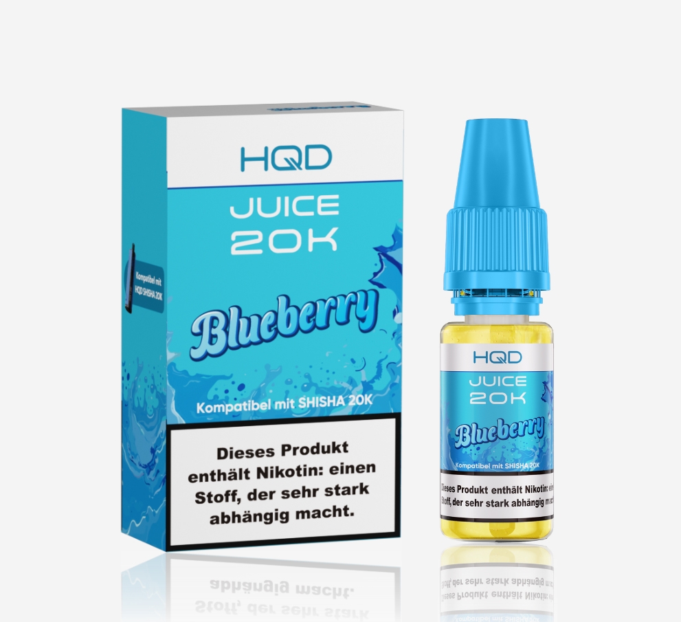 HQD Juice 20K Liquid - Blueberry 3mg