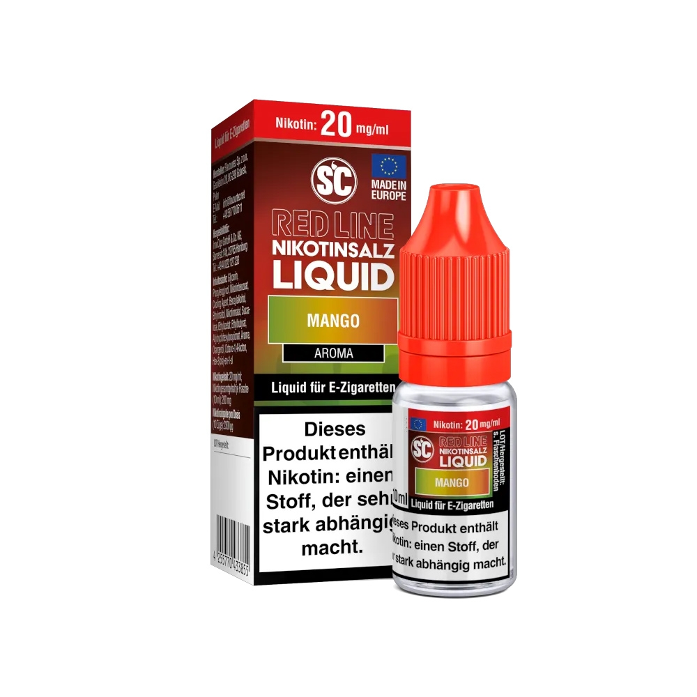 SC Red Line Nikotinsalz Liquid 20mg - Mango