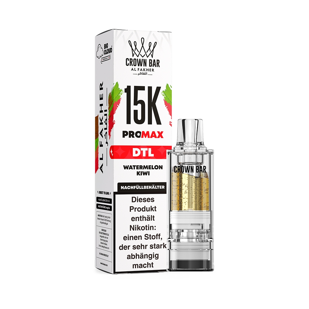 Al Fakher 15K V2 Pod 8ml – Watermelon Kiwi