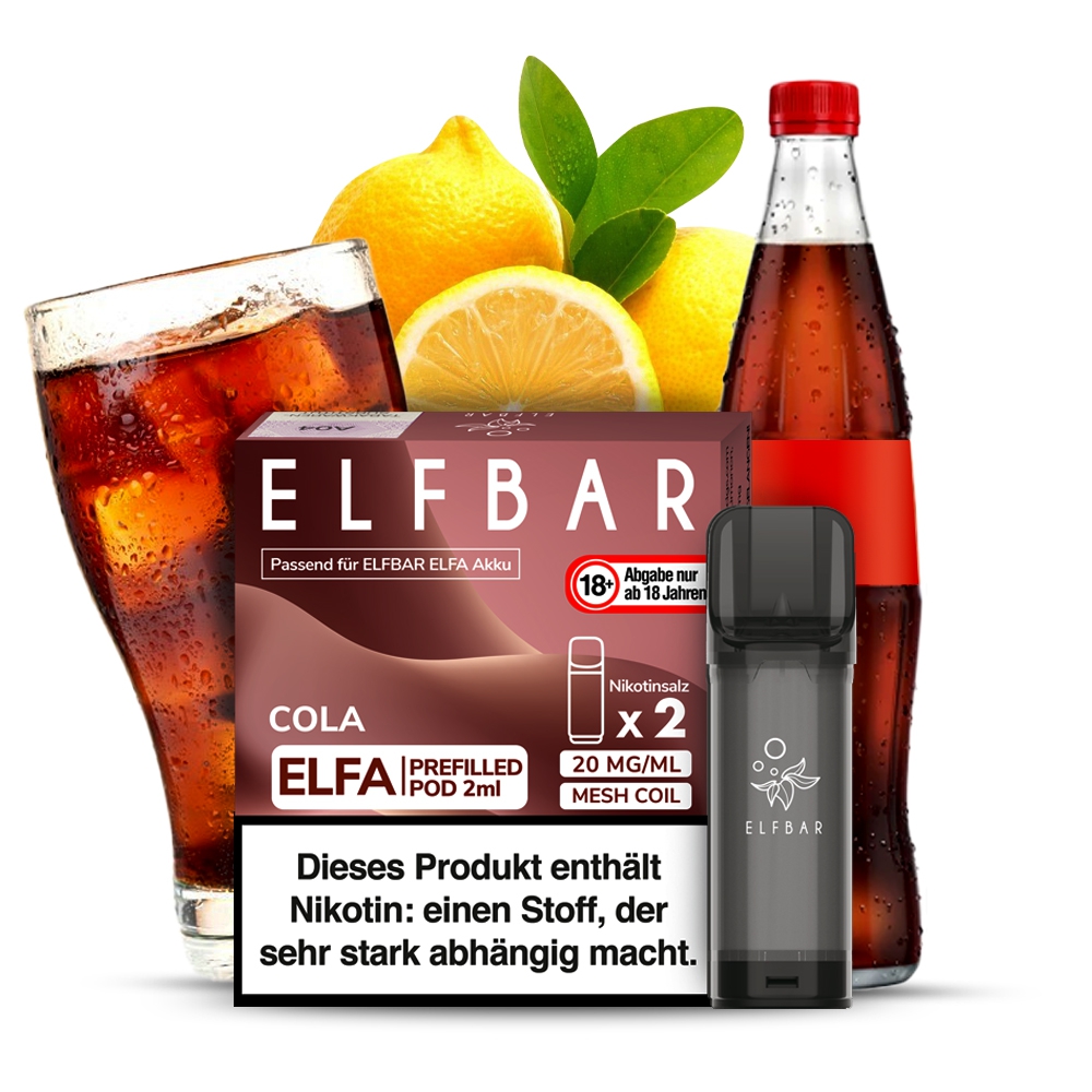 Elfbar ELFA POD (2stk) - Cola 20mg