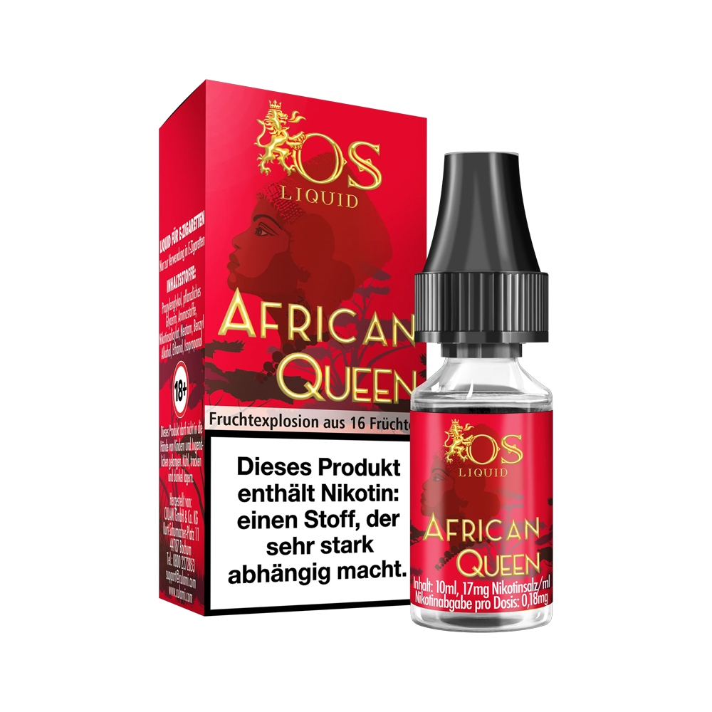 Os Liquid 10ml - African Queen 17mg