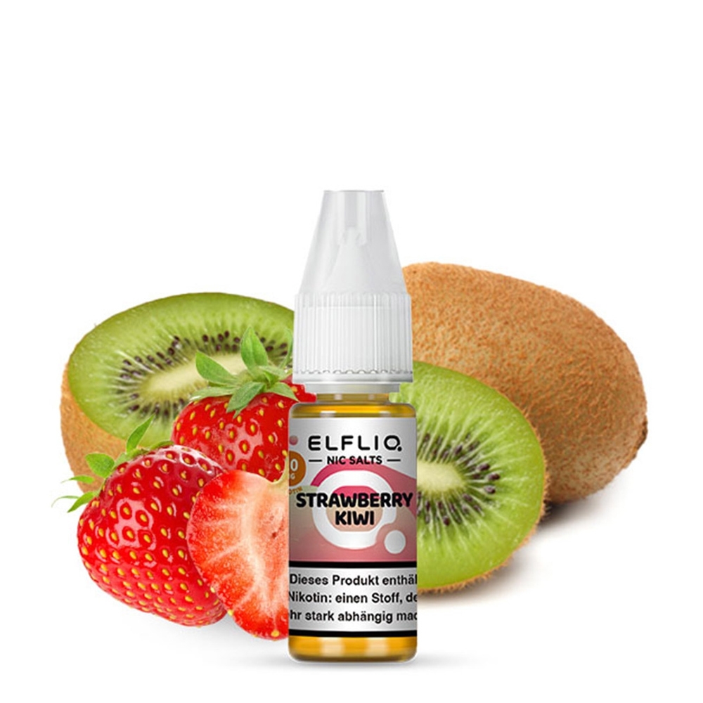 ELFLIQ Nikotinsalz Liquid 10mg - Strawberry Kiwi
