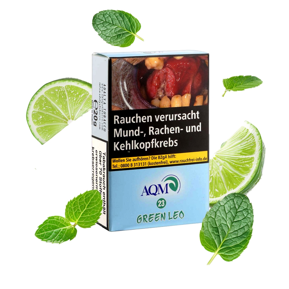 Aqua Mentha Premium Tobacco 20g - Green Leo (23)