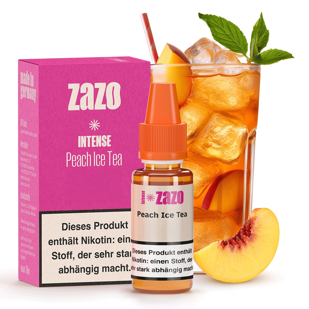 Zazo Intense Liquid 20mg - Peach Ice Tea