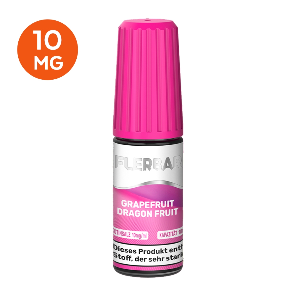 Flerbar E-Liquid 10mg - Grapefruit Dragon Fruit 