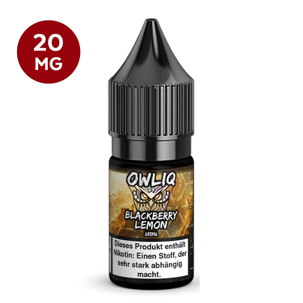 Owliq 20mg - Blackberry Lemon