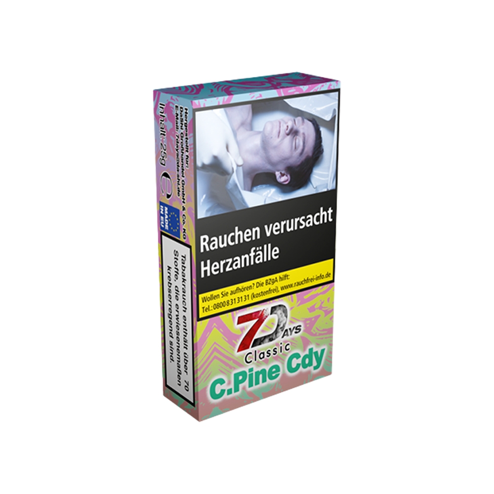 7 Days Tabak Classic 25g - C.Pine Cdy