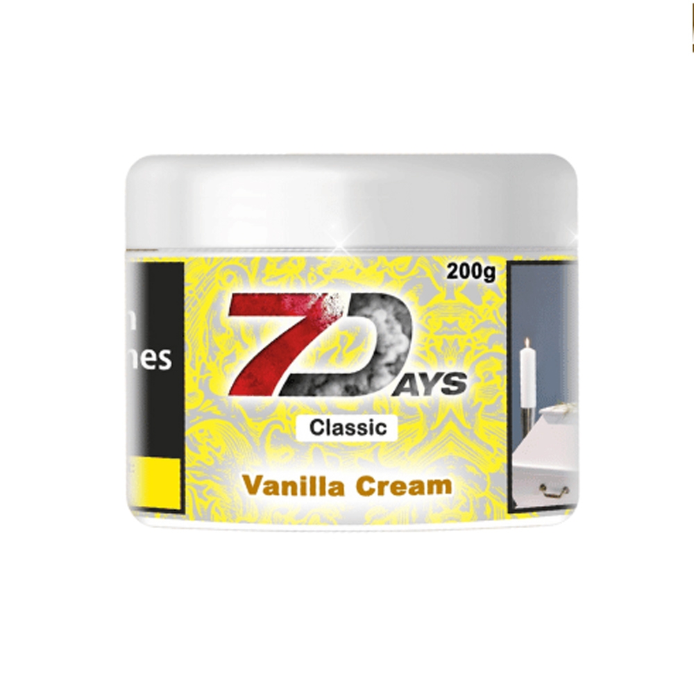 7 Days Tabak Classic 200g - Vanilla Cream