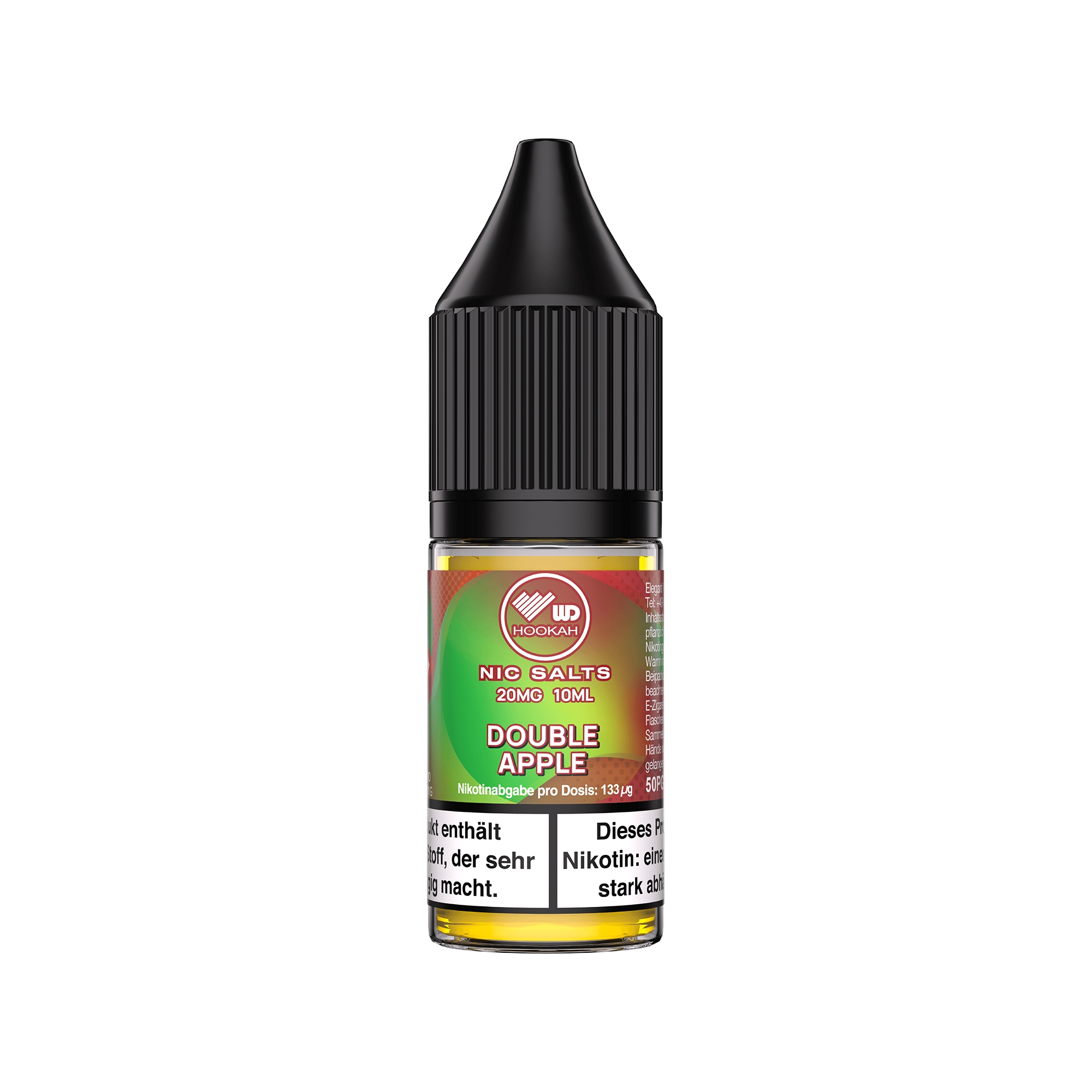WD Hookah NicSalt 20mg - Double Apple