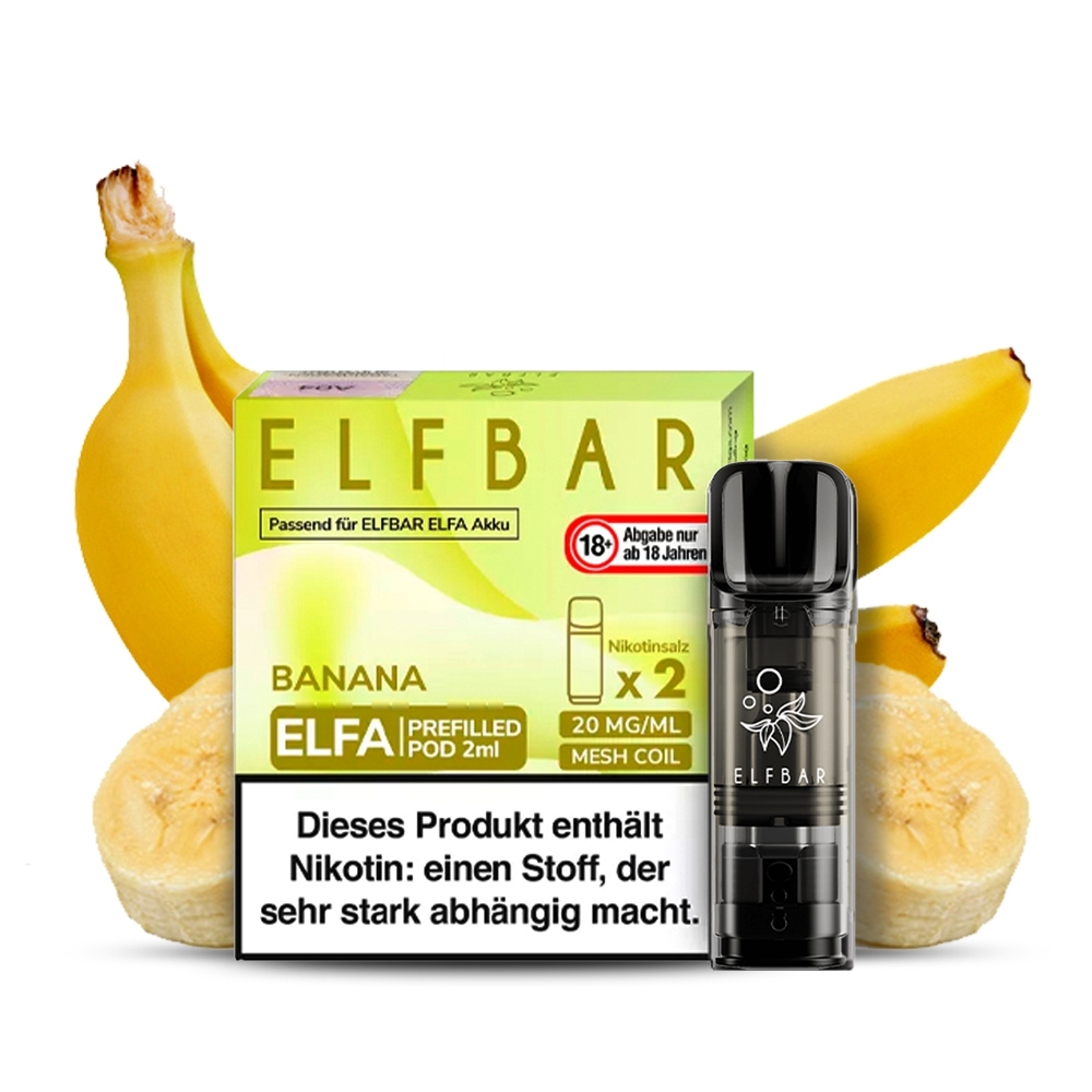 Elfbar ELFA POD (2stk) - Banana 20mg