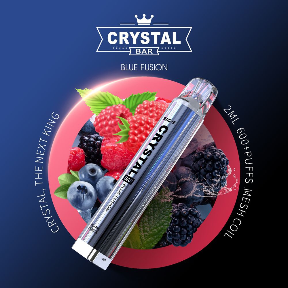 SKE Crystal Bar 600 - Blue Fusion 20mg