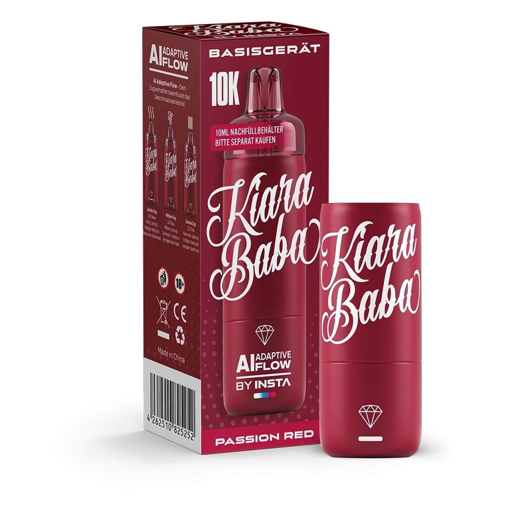 Kiara Baba 10K Basisgerät - Passion Red