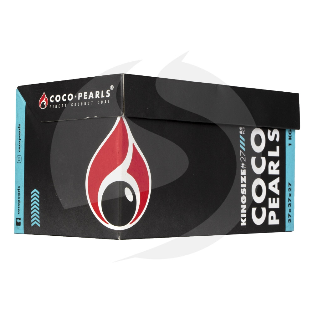 Coco Pearls Kokosnuss Naturkohle #27er 1kg