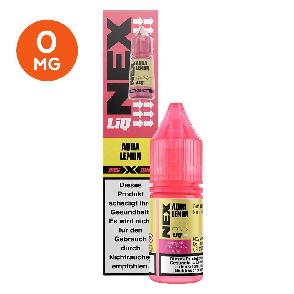 Nexliq Liquid 0mg - Aqua Lemon 