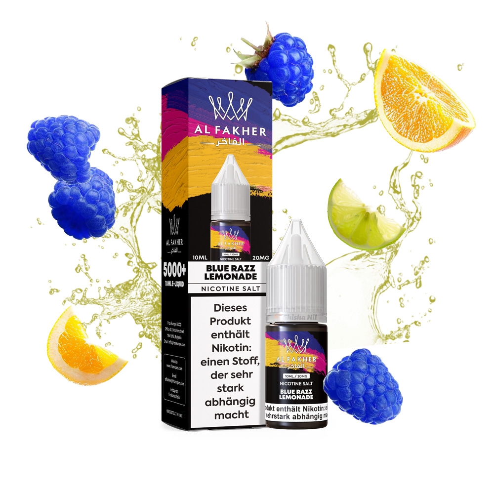 Al Fakher Liquid 20mg - Blue Razz Lemonade