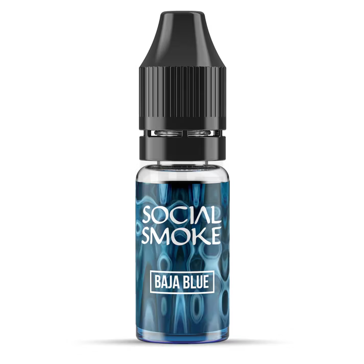 Social Smoke Liquid 20mg -  Baja Blue
