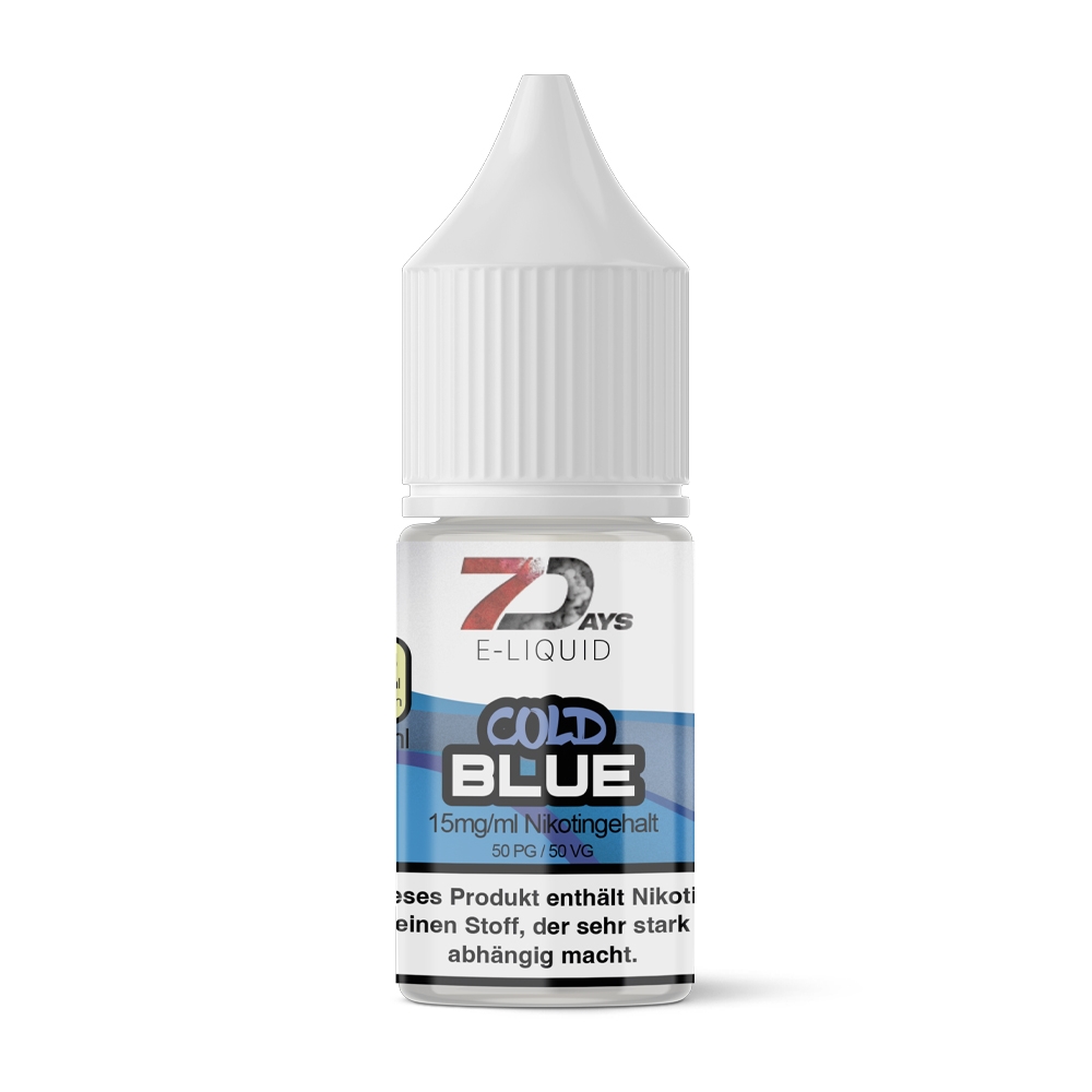 7 Days Liquid 15mg - Cold Blue