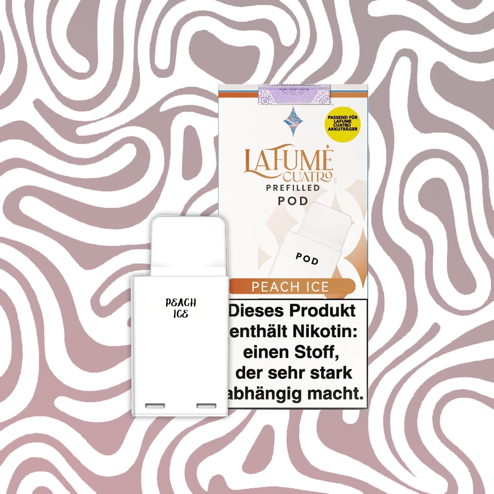 La Fume Cuatro POD (1 stk) - Peach Ice 20mg