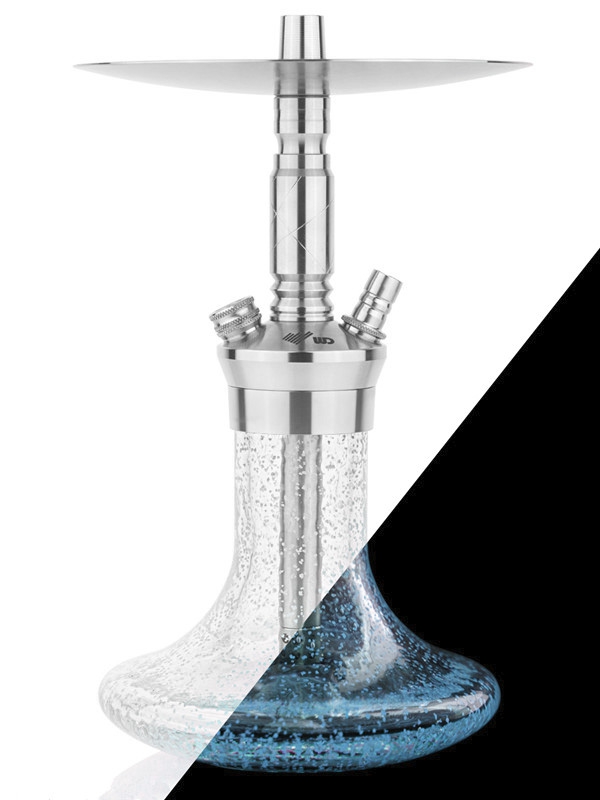 WD Hookah Edelstahlshisha - Mini-05 Glow