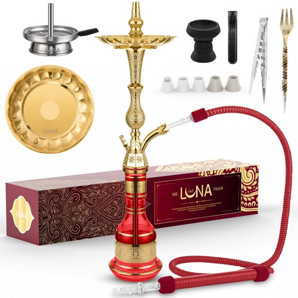 Luna Hookah Tradi - Rot
