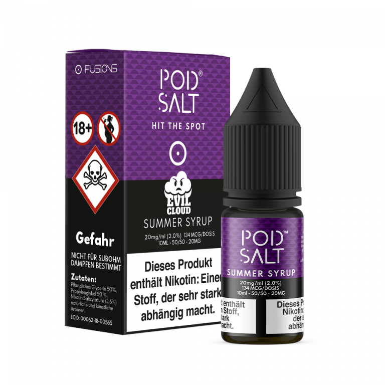 POD SALT Fusion Liquid 11mg - Summer Syrup