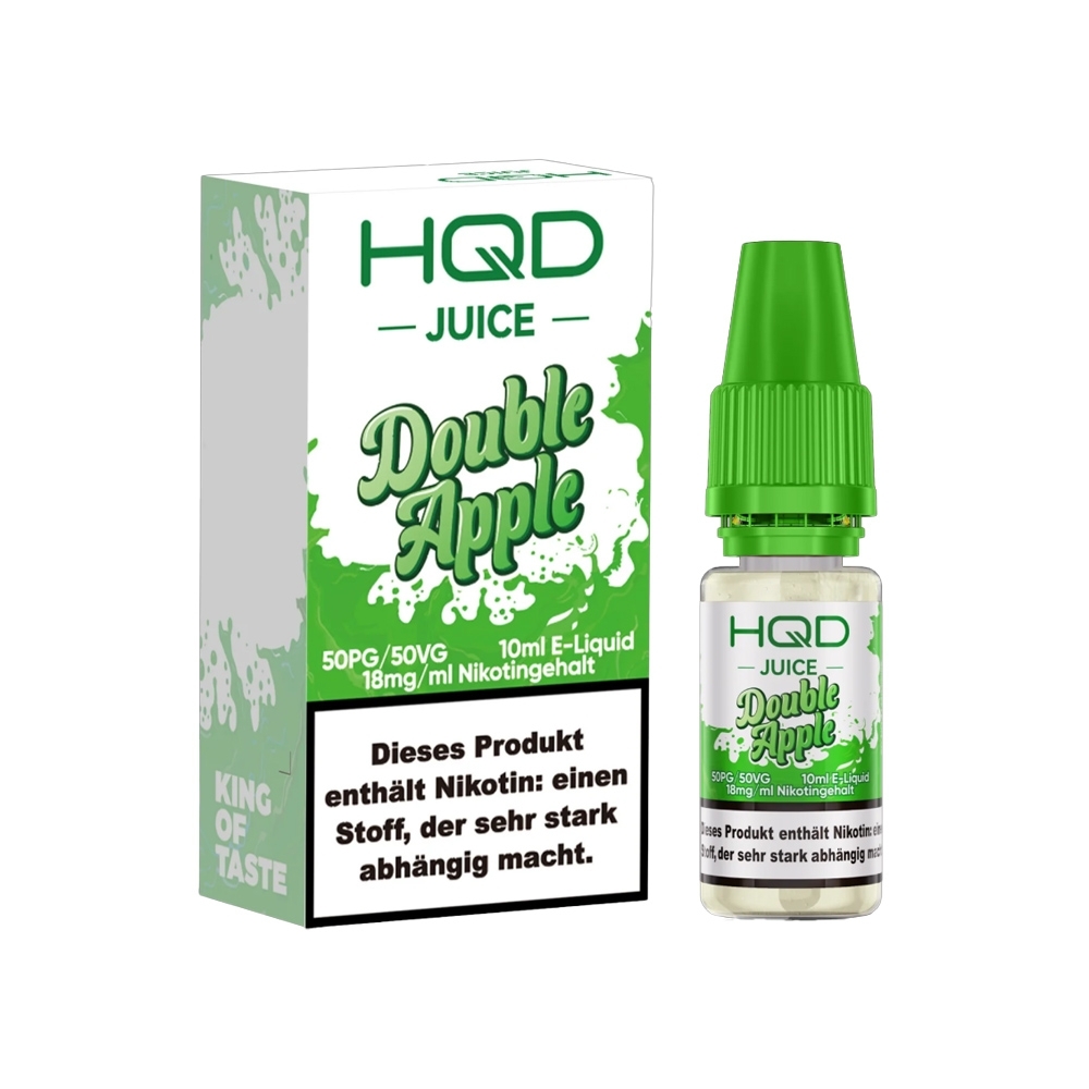 HQD Juice 18mg Liquid - Double Apple