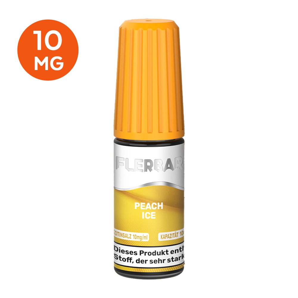 Flerbar E-Liquid 10mg - Peach Ice 