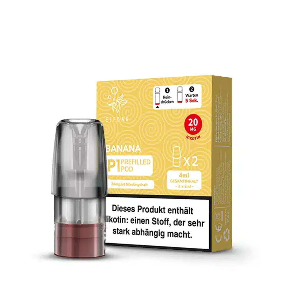 Elfbar Mate500 POD (2stk) - Banana 20mg