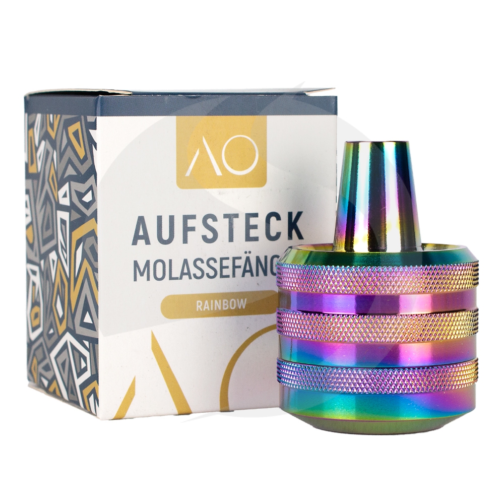 AO Aufsteckmolassefänger - Edelstahl Rainbow