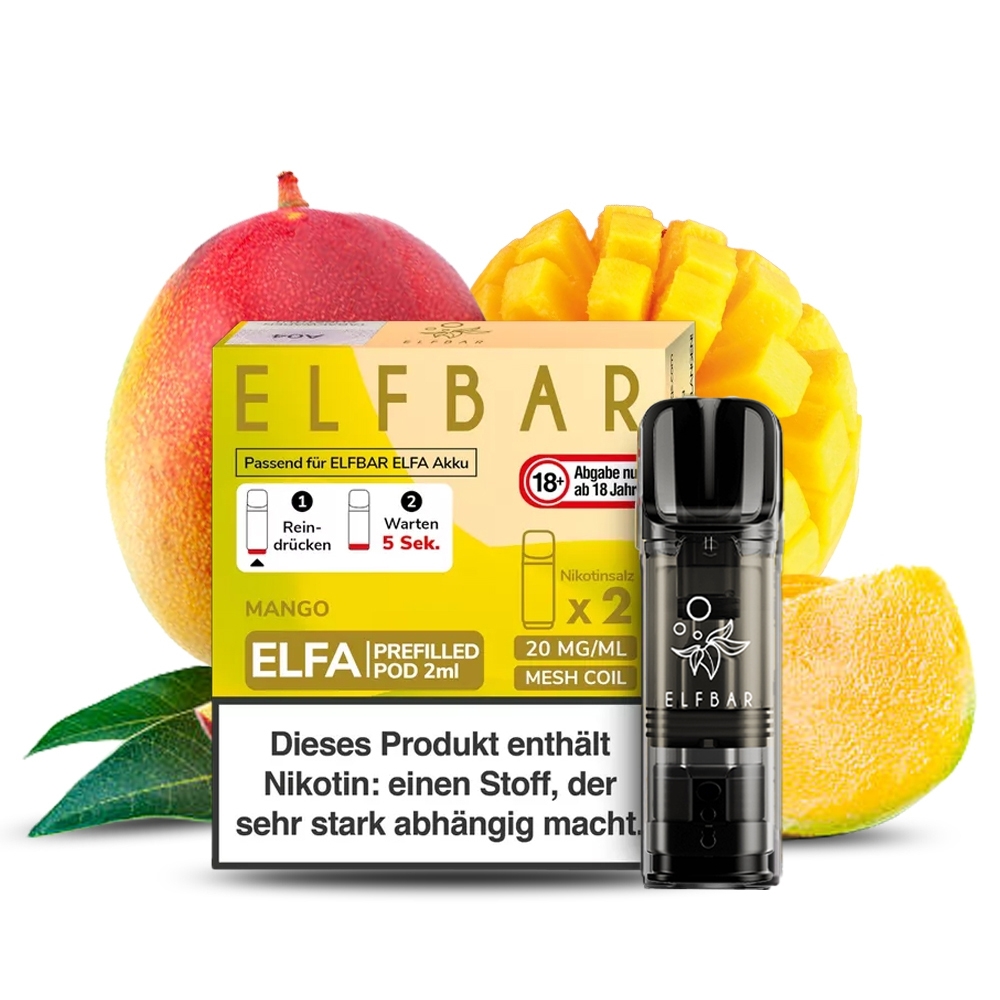 Elfbar ELFA POD (2stk) - Mango 20mg