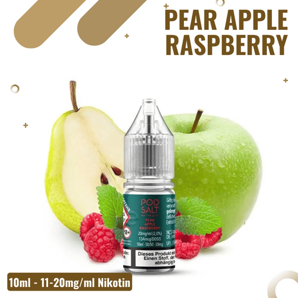 POD SALT XTRA Liquid 10mg - Pear Apple Raspberry